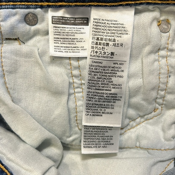 Levi’s 511 Slim Flex Fit Cotton Blend Denim Jeans / Med Wash / Men’s 29W x 30L - Picture 7 of 9